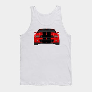 MUSTANG SHELBY GT500 DARK-RED Tank Top